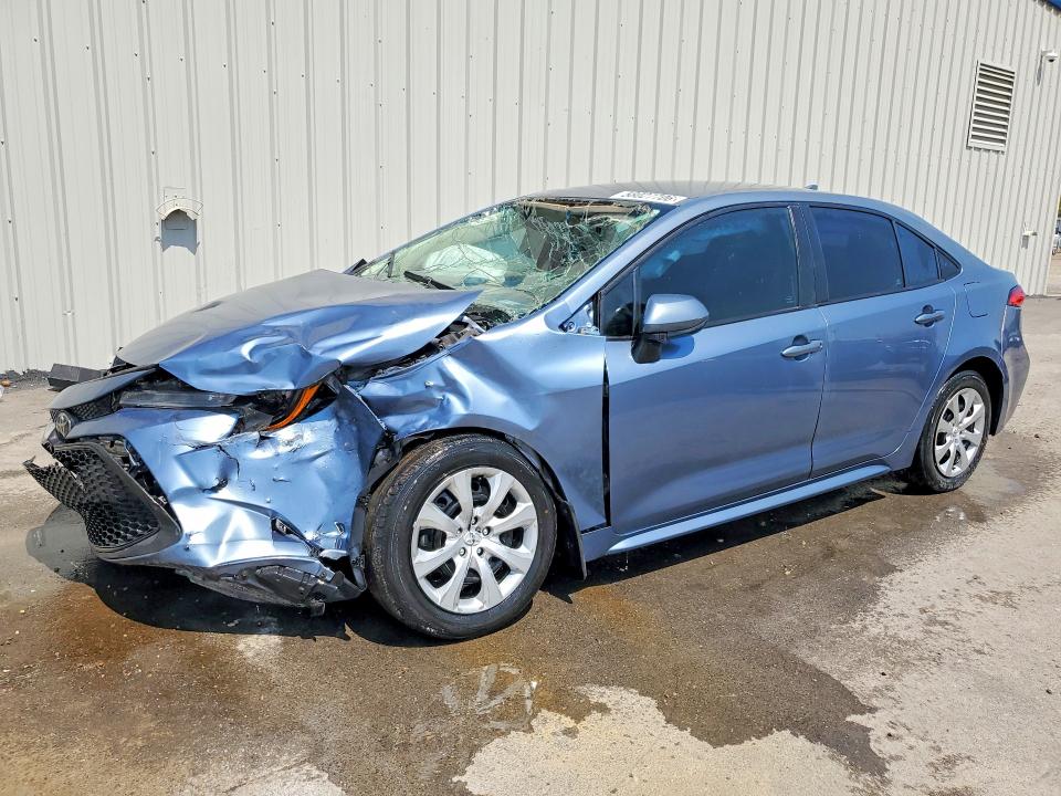 2021 Toyota Corolla VIN 5YFEPMAE6MP177151 COPART salvage auction — FRONT END, Tx - Certificate Of Title, sold $2,000 on 2026-07-15 (photo 1)