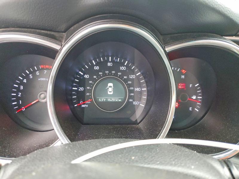 2014 Kia Optima VIN 5XXGM4A77EG265347 COPART salvage auction — FRONT END, Ca - Dis/Dlr/Exp Only Clean Title, sold $650 on 2026-07-10 (photo 9)