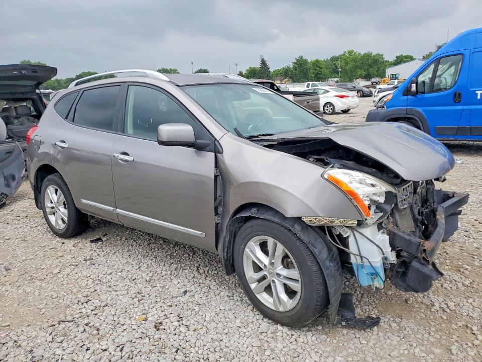 2012 Nissan VIN JN8AS5MV6CW351096 COPART salvage auction — FRONT END, Oh - Cert Of Title-Salvage, sold $300 on 2026-07-17 (photo 4)
