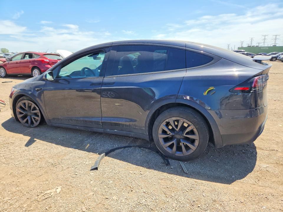 2025 Tesla Model x VIN 7SAXCDE51SF466125 COPART salvage auction — FRONT END, IL - SALVAGE CERTIFICATE, sold $12,200 on 2026-08-20 (photo 2)