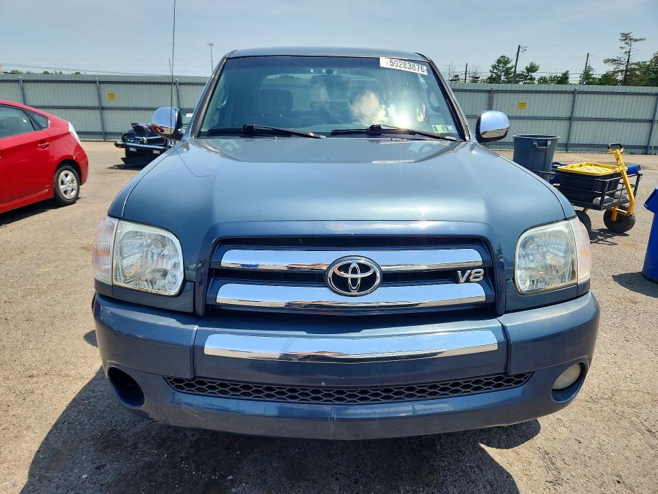 2006 Toyota Tundra VIN 5TBDT44116S539311 COPART salvage auction — FRONT END, PA - CERTIFICATE OF SALVAGE, sold $3,650 on 2026-07-10 (photo 5)