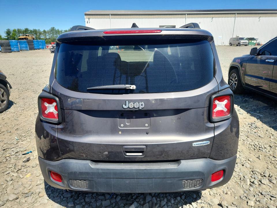 2020 Jeep VIN ZACNJBBB1LPM02439 COPART salvage auction — FRONT END, Wv - Certificate Of Title (P), sold $2,800 on 2026-07-22 (photo 6)