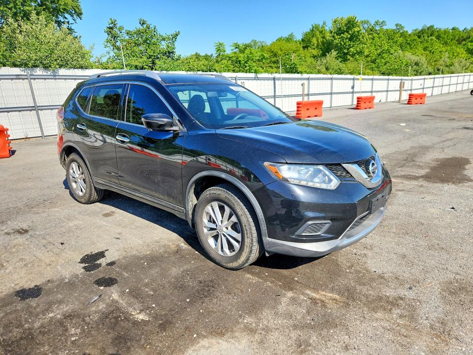 2016 Nissan Rogue VIN KNMAT2MV6GP692585 COPART salvage auction — SIDE, Pa - Certificate Of Salvage, sold $1,600 on 2026-07-07 (photo 4)
