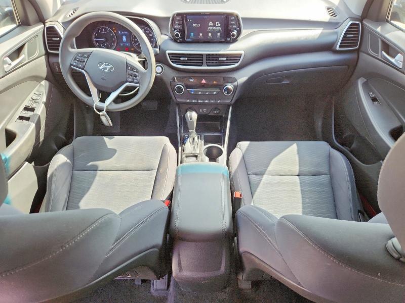 2021 Hyundai Tucson VIN KM8J33A42MU381195 COPART salvage auction — FRONT END, TX - CERTIFICATE OF TITLE, sold $3,000 on 2026-07-16 (photo 8)