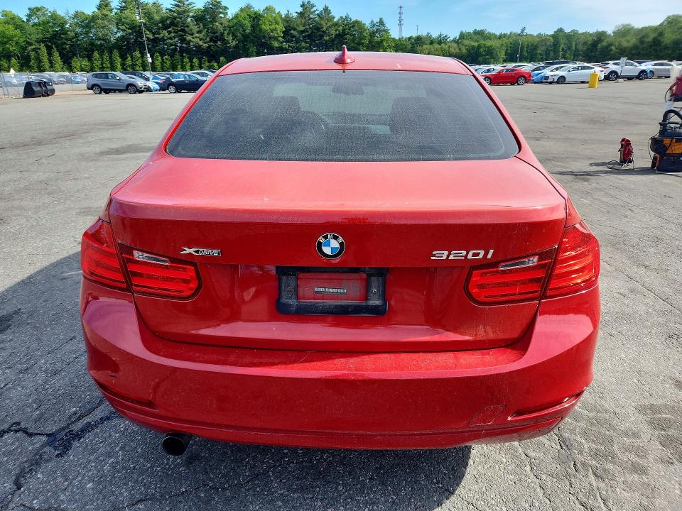 2015 BMW 3 series VIN WBA3C3G58FNS73297 COPART salvage auction — MINOR DENT/SCRATCHES, CT - CERTIFICATE OF TITLE, sold $1,600 on 2026-07-16 (photo 6)