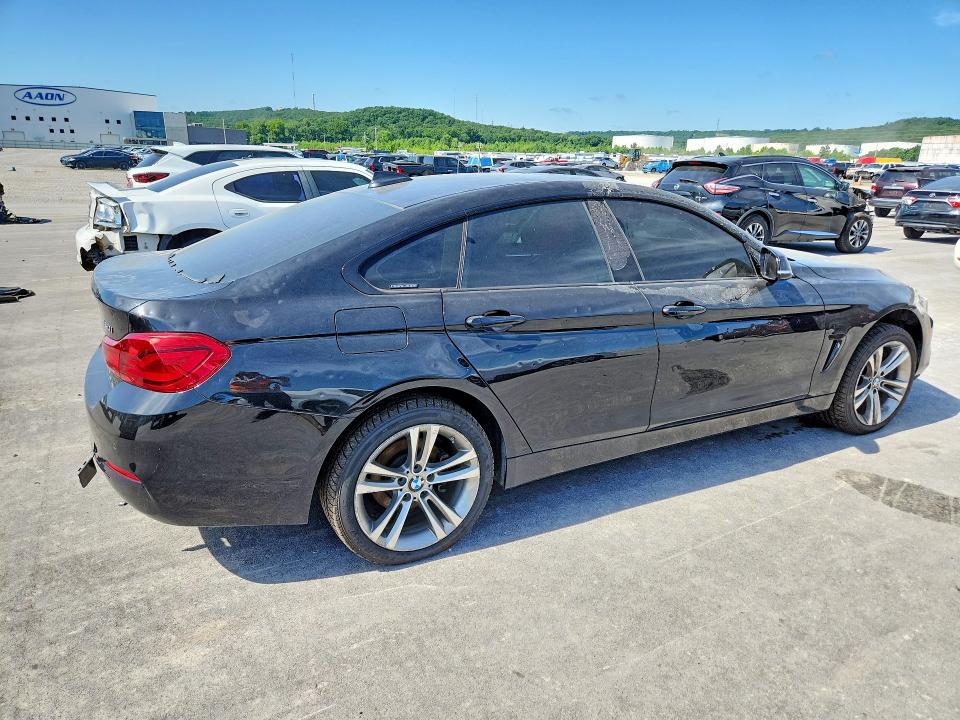 2018 BMW 4er VIN WBA4J3C57JBG97129 COPART salvage auction — STRIPPED, Ok - Certificate Of Title (P), sold $1,550 on 2026-07-31 (photo 3)