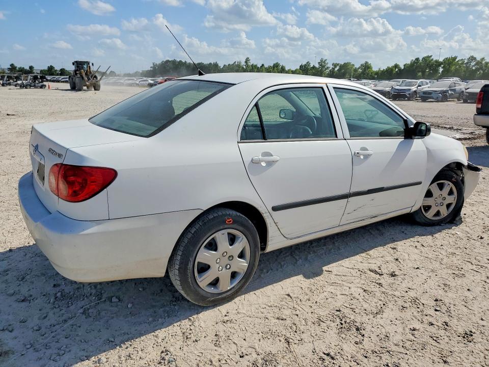 2005 Toyota Corolla VIN JTDBR32E552056195 COPART salvage auction — FRONT END, TX - SALVAGE VEHICLE TITLE (P), sold $1,150 on 2026-07-31 (photo 3)