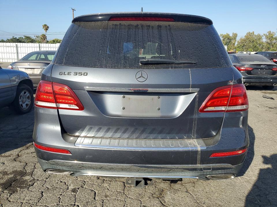 2016 Mercedes-benz Gle VIN 4JGDA5JB5GA754068 COPART salvage auction — MINOR DENT/SCRATCHES, Ca - Dis/Dlr/Exp Only Clean Title (P), sold $5,900 on 2026-07-30 (photo 6)