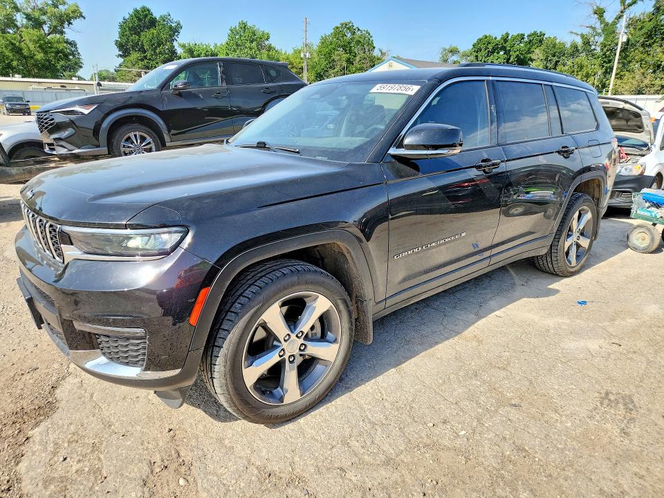 2021 Jeep Cherokee VIN 1C4RJKBG4M8133944 COPART salvage auction — HAIL, Salvage Title, sold $175 on 2026-07-29 (photo 1)