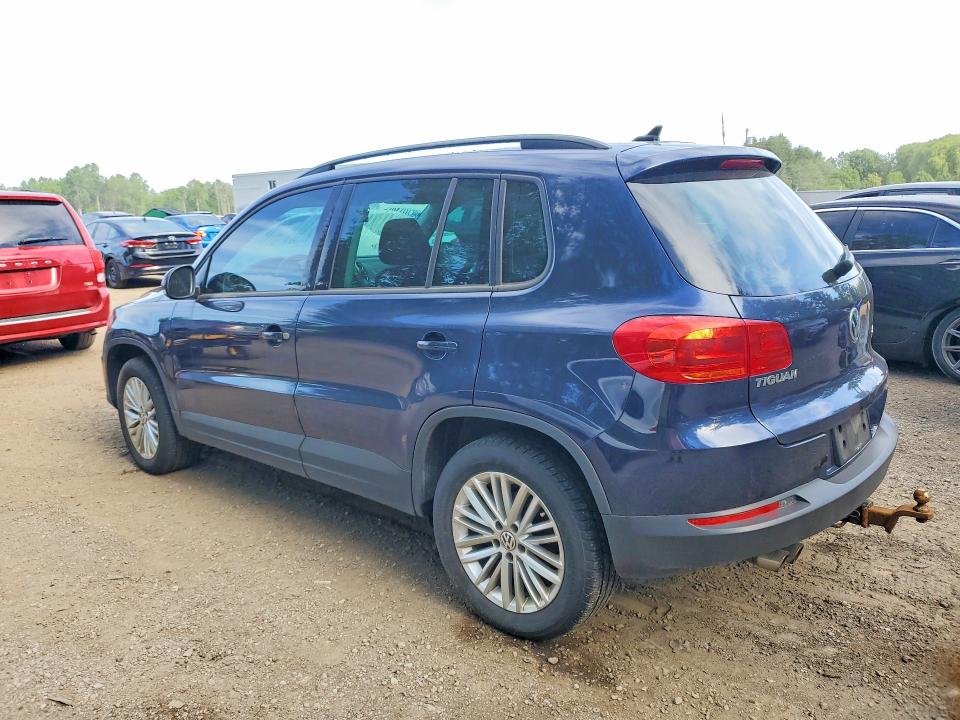 2016 Volkswagen Tiguan VIN WVGJV7AX2GW574614 COPART salvage auction — SIDE, On - Permit No Brand - Unfit, sold $1,300 on 2026-07-07 (photo 2)