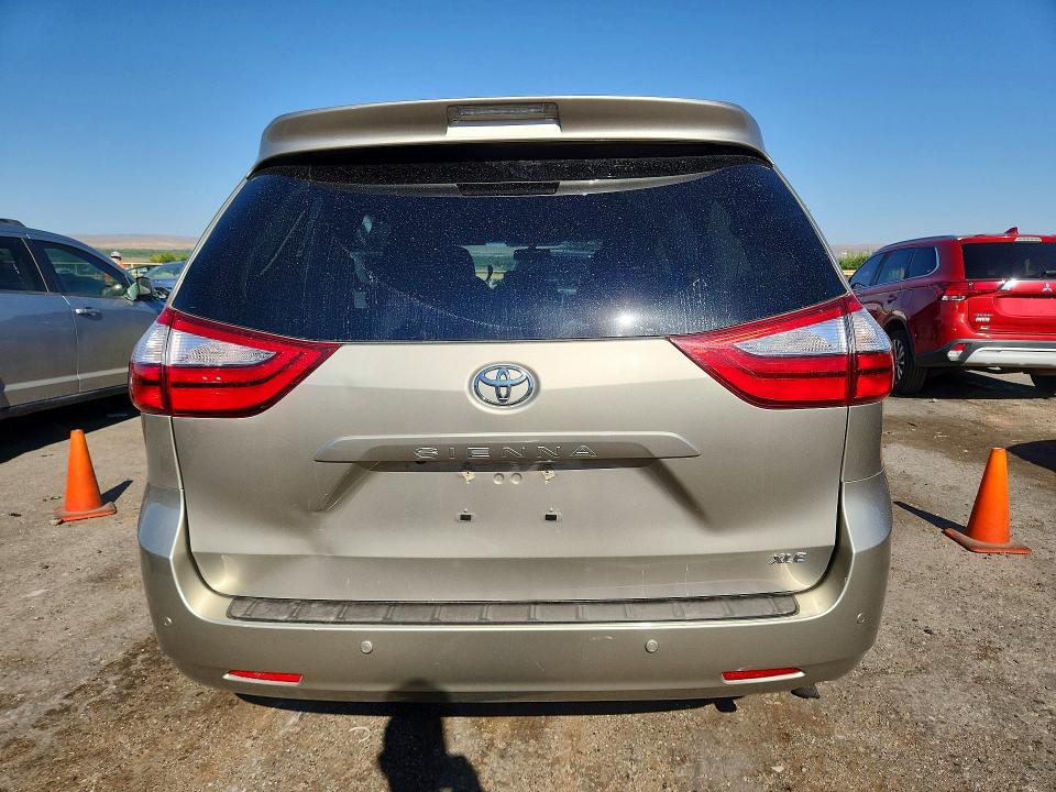 2015 Toyota Sienna VIN 5TDYK3DC0FS625703 COPART salvage auction — FRONT END, Nm - Cert Of Title-Salvage, sold $925 on 2026-07-23 (photo 6)
