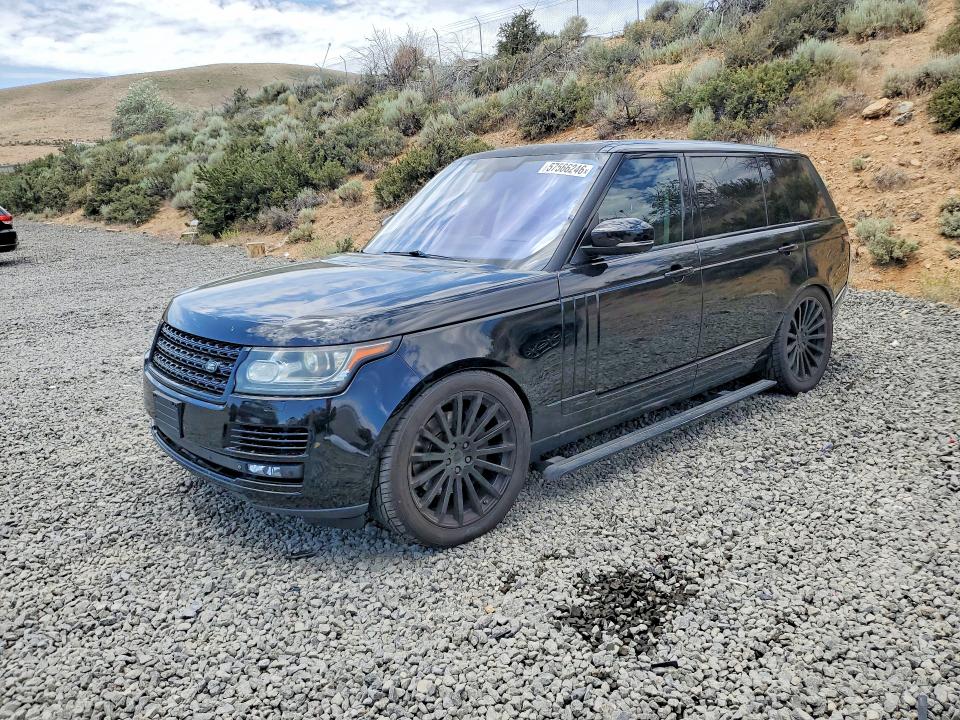 2014 Land rover RANGE ROVER VIN SALGS3TF9EA195553 COPART salvage auction — MECHANICAL, Ca - Certificate Of Title, sold $100 on 2026-07-07 (photo 1)