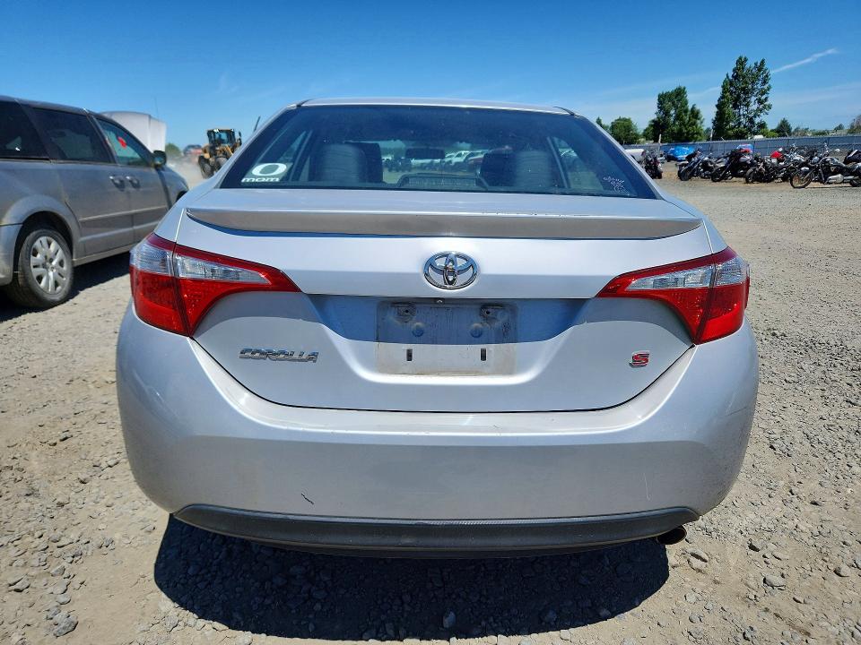 2014 Toyota Corolla VIN 5YFBURHE3EP007927 COPART salvage auction — FRONT END, Or - Salvage Title Certificate, sold $575 on 2026-07-28 (photo 6)