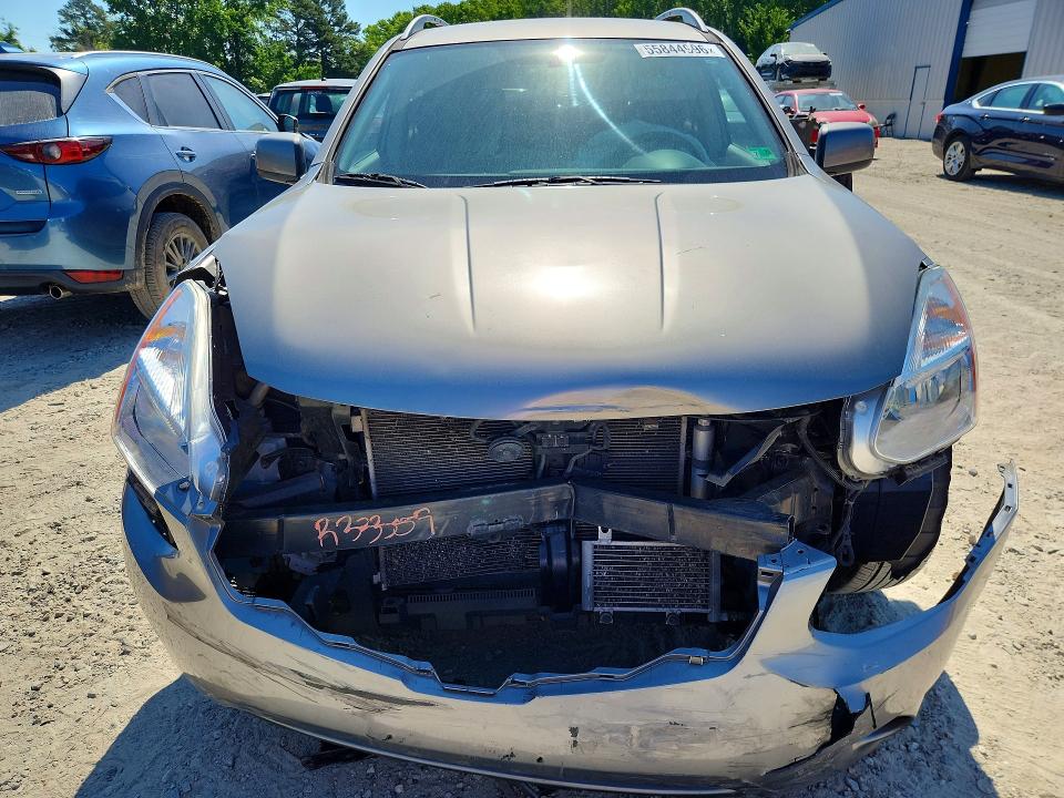 2013 Nissan Rogue VIN JN8AS5MT6DW545188 COPART salvage auction — FRONT END, Va - Cert Of Title - Salvage, sold $400 on 2026-07-07 (photo 5)