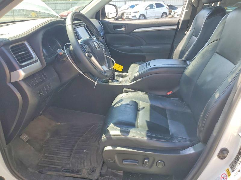 2016 Toyota Highlander VIN 5TDKKRFH8GS131060 COPART salvage auction — SIDE, Ca - Salvage Certificate, sold $9,200 on 2026-07-20 (photo 7)