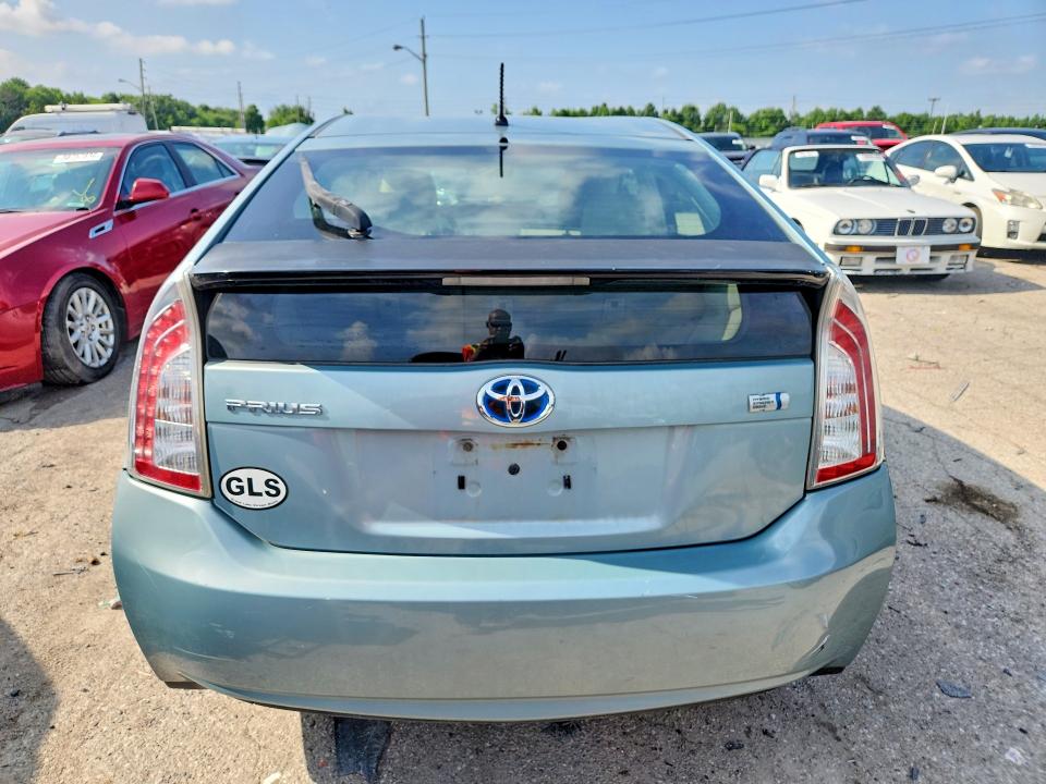 2013 Toyota Prius VIN JTDKN3DU6D5617775 COPART salvage auction — MINOR DENT/SCRATCHES, IN - CERT OF TITLE - REBUILT VEHICL, sold $1,000 on 2026-07-02 (photo 6)