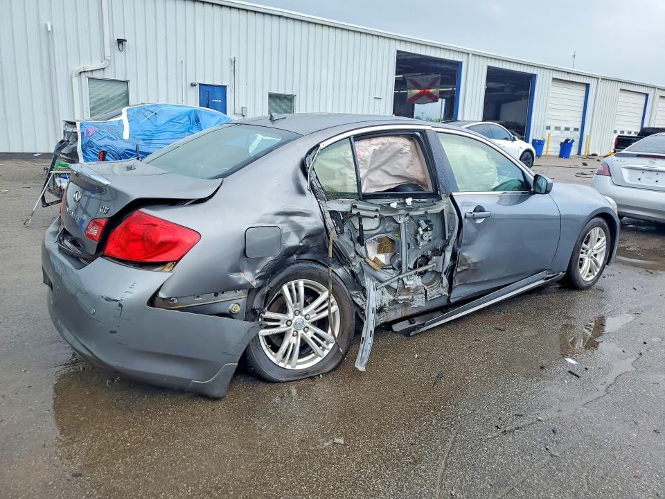 2013 Infiniti G VIN JN1CV6AP3DM723999 COPART salvage auction — REAR END, Al - Cert Of Title-Salvage Title, sold $350 on 2026-07-16 (photo 3)