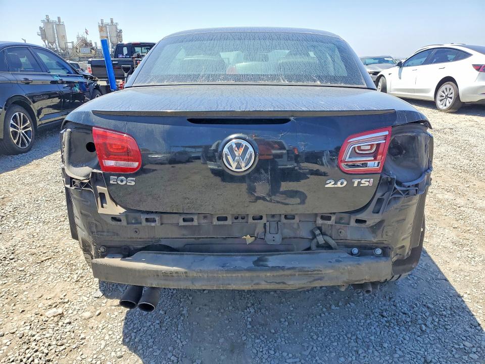 2012 Volkswagen Eos VIN WVWBW7AH4CV018948 COPART salvage auction — REAR END, Ca - Salvage Certificate, sold $1,150 on 2026-08-11 (photo 6)