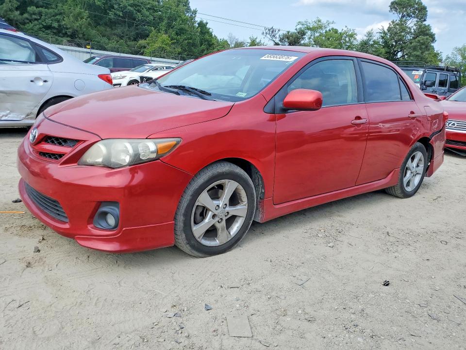 2012 Toyota Corolla VIN 5YFBU4EE8CP005725 COPART salvage auction — REAR END, Mo - Certificate Of Title, sold $1,800 on 2026-07-07 (photo 1)