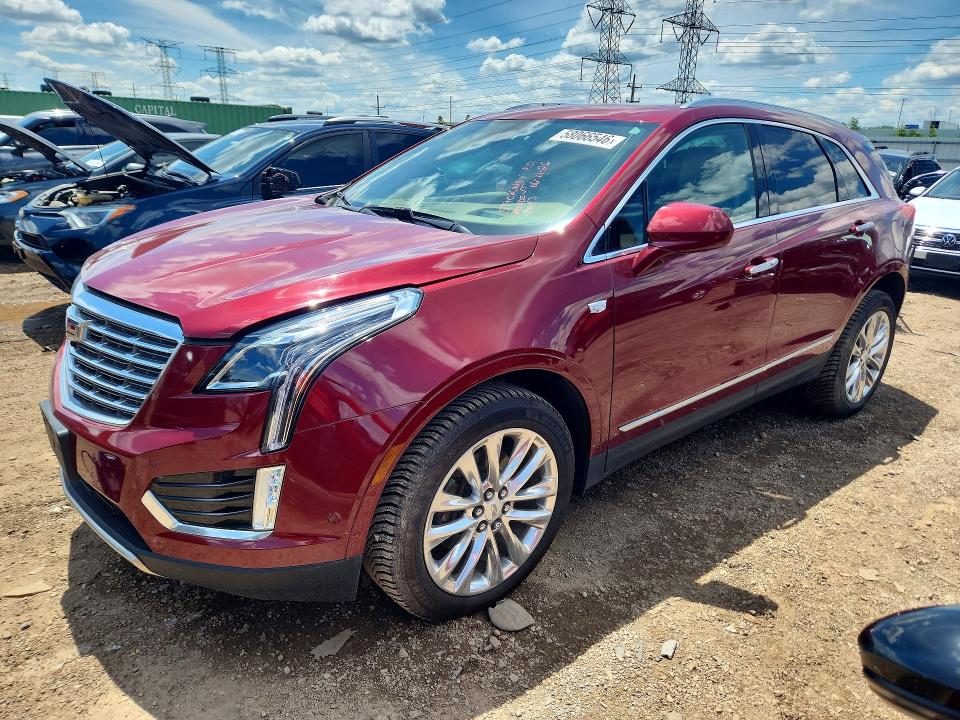2017 Cadillac VIN 1GYKNFRSXHZ235380 — COPART salvage auction photo