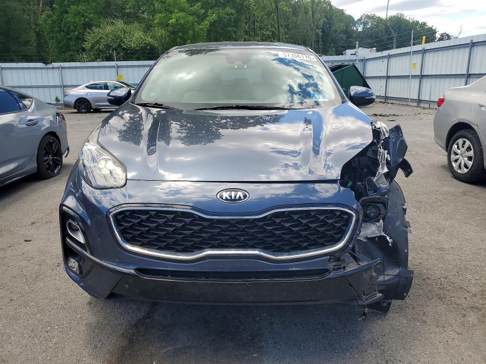 2020 Kia Sportage VIN KNDPMCAC6L7717379 COPART salvage auction — FRONT END, Nj - Cert Of Title-Salvage, sold $3,350 on 2026-07-23 (photo 5)