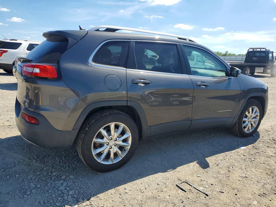 2014 Jeep Cherokee VIN 1C4PJMDSXEW166643 COPART salvage auction — SIDE, KY - CERT OF TITLE-SALVAGE, sold $1,750 on 2026-07-02 (photo 3)