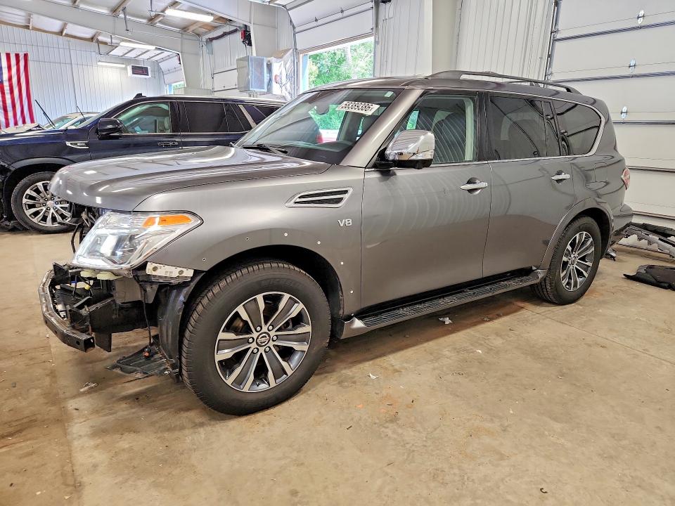 2019 Nissan VIN JN8AY2NC9K9582632 COPART salvage auction — FRONT END, Mn - Cert Of Title-Salvage, sold $9,600 on 2026-07-02 (photo 1)