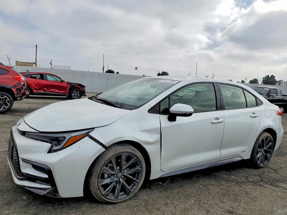 2025 Toyota VIN JTDBDMHE9S3021659 COPART salvage auction — FRONT END, CA - SALVAGE CERTIFICATE, sold $8,500 on 2026-07-31 (photo 1)