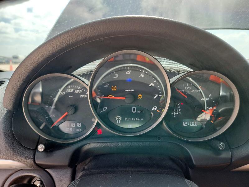 2012 Porsche VIN WP0CA2A88CS710203 COPART salvage auction — MECHANICAL, Tx - Salvage Vehicle Title, sold $550 on 2026-07-30 (photo 9)