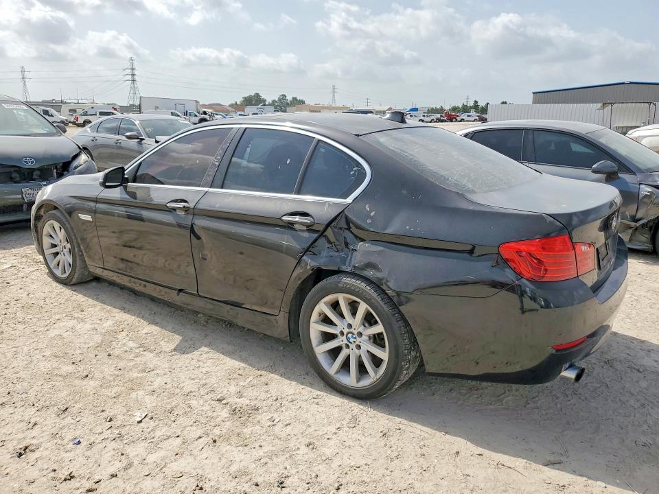 2014 BMW 5er VIN WBA5B1C53EDZ36835 COPART salvage auction — SIDE, Tx - Salvage Vehicle Title, sold $1,700 on 2026-07-17 (photo 2)
