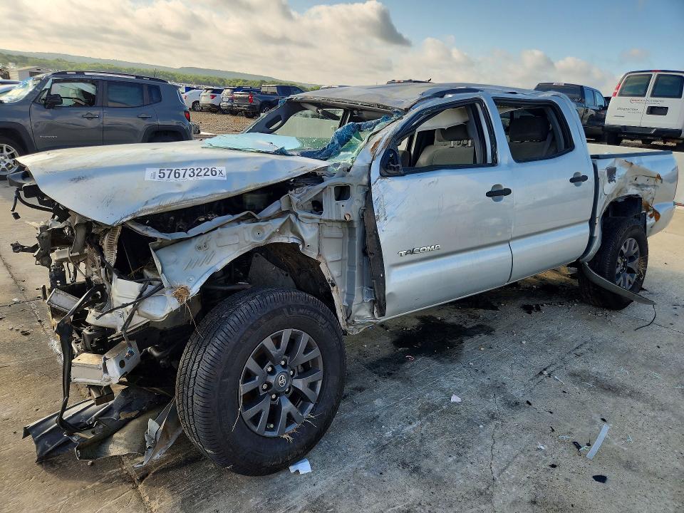 2007 Toyota Tacoma VIN 5TEJU62N17Z336996 COPART salvage auction — ROLLOVER, Nc - Salvage Certificate Of Title, sold $2,450 on 2026-07-27 (photo 1)
