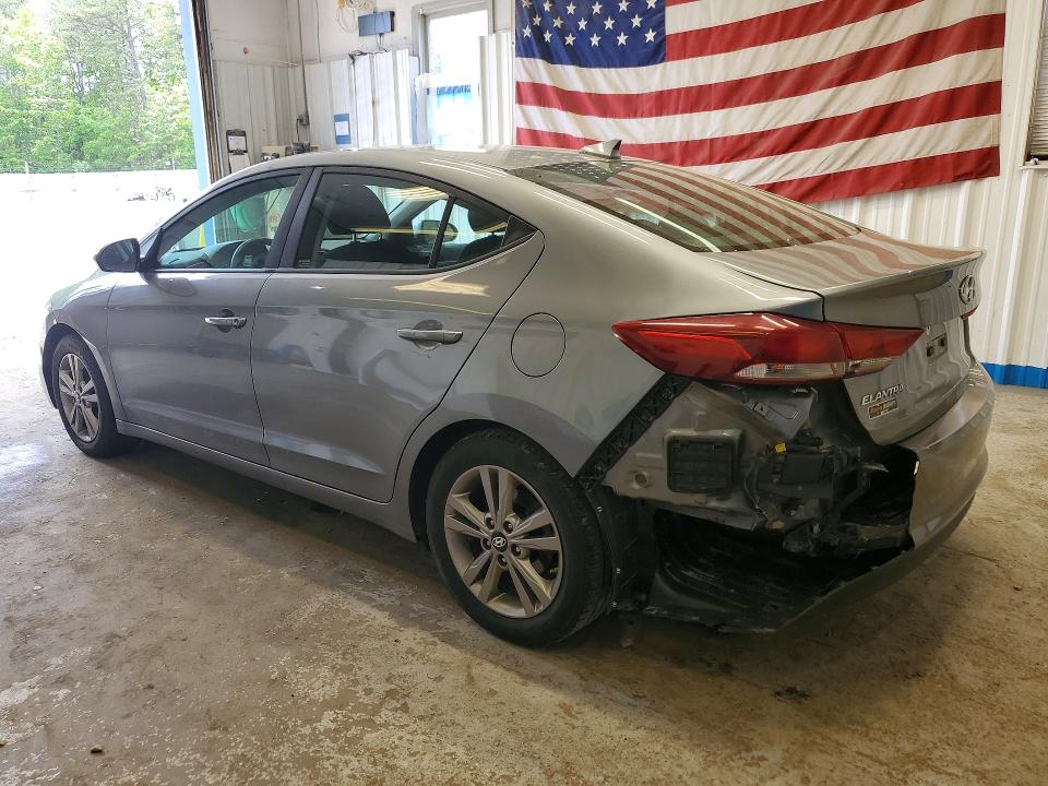2018 Hyundai Elantra VIN KMHD84LFXJU442226 COPART salvage auction — REAR END, Me - Cert Of Title-Salvage Collisio, sold $1,850 on 2026-07-09 (photo 2)