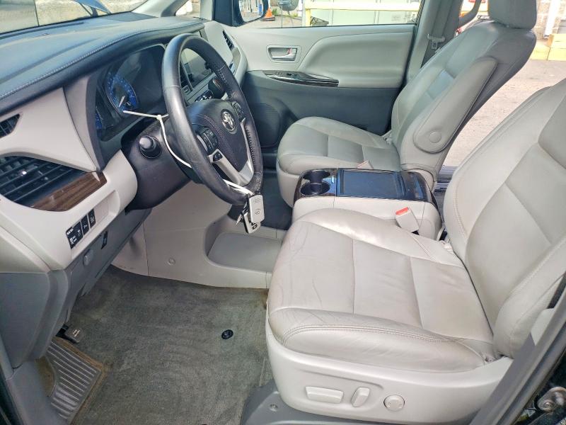 2017 Toyota Sienna VIN 5TDDZ3DC6HS162852 COPART salvage auction — REAR END, Ct - Cert Of Title-Salvage, sold $4,250 on 2026-07-14 (photo 7)