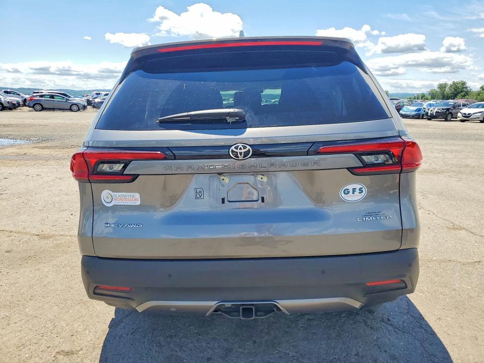 2025 Toyota Highlander VIN 5TDACAB53SS036310 COPART salvage auction — FRONT END, PA - CERTIFICATE OF SALVAGE, sold $21,000 on 2026-07-31 (photo 6)