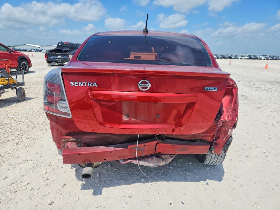 2011 Nissan Sentra VIN 3N1AB6AP7BL702984 COPART salvage auction — REAR END, Tx - Salvage Vehicle Title, sold $1,000 on 2026-07-09 (photo 6)