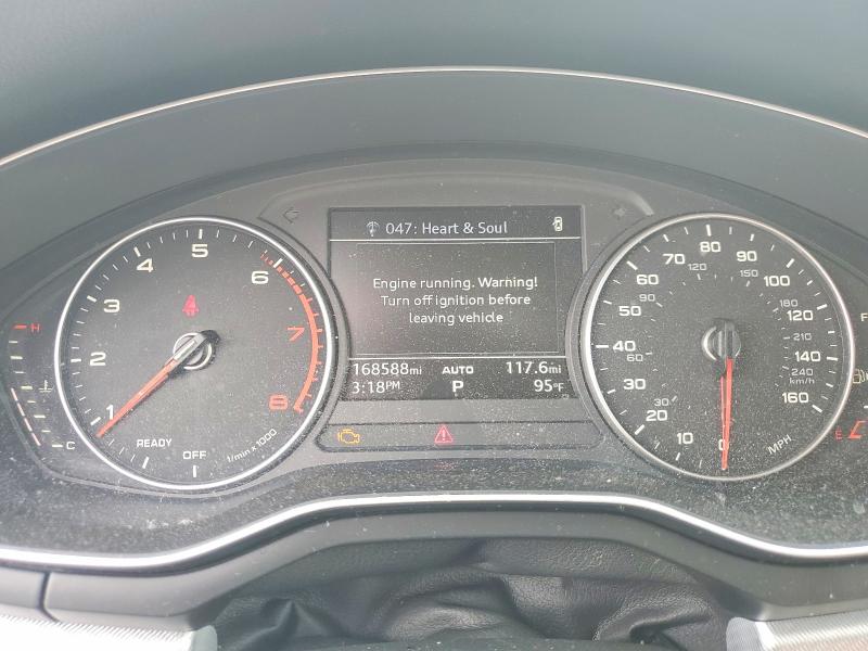 2017 Audi A4 VIN WAUANAF47HN002698 COPART salvage auction — FRONT END, Nc - Dealer Only Clean Title, sold $2,150 on 2026-07-07 (photo 9)