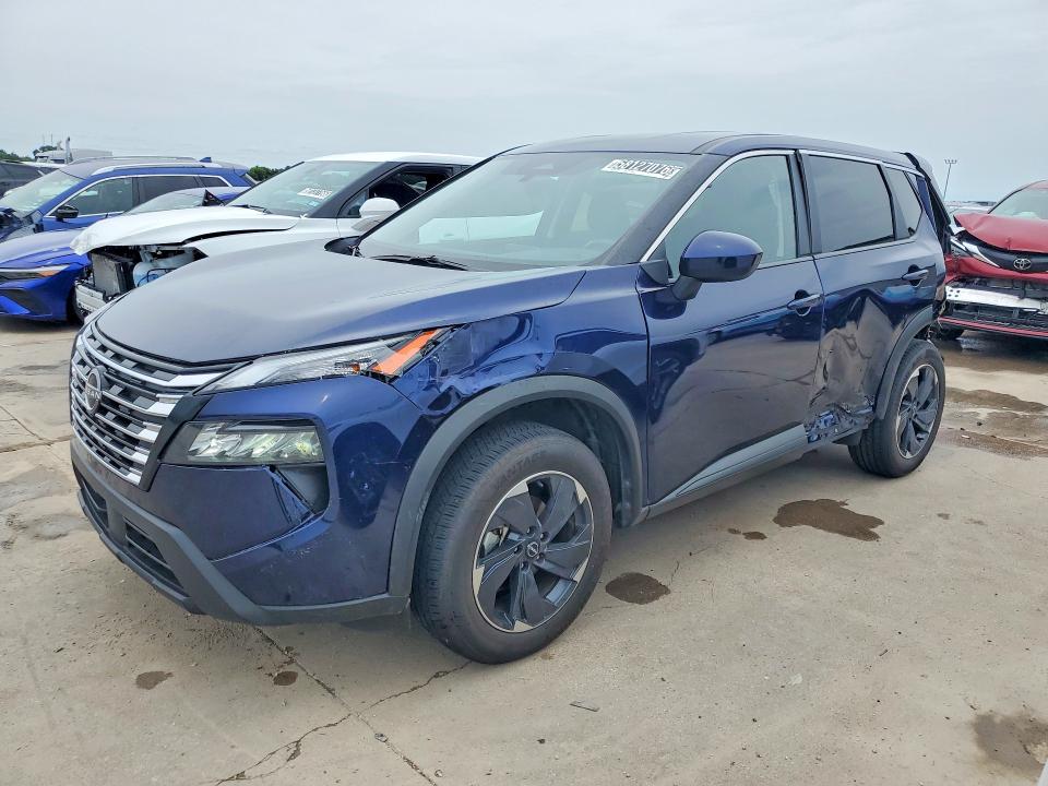 2025 Nissan Rogue VIN JN8BT3BB6SW147881 COPART salvage auction — REAR END, TX - SALVAGE VEHICLE TITLE, sold $4,500 on 2026-07-23 (photo 1)