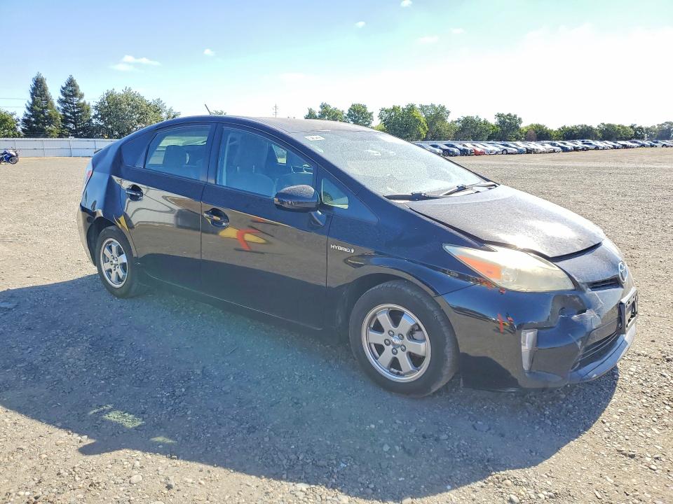 2013 Toyota Prius VIN JTDKN3DU4D5662181 COPART salvage auction — REAR END, Ca - Salvage Certificate, sold $800 on 2026-07-09 (photo 4)
