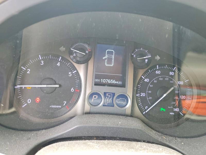 2011 Lexus Gx VIN JTJBM7FX8B5026875 COPART salvage auction — SIDE, Ms - Cert Of Title-Salvaged, sold $8,900 on 2026-07-17 (photo 9)