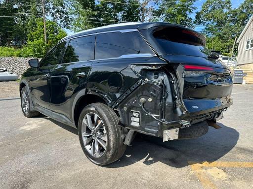 2024 Infiniti Qx60 VIN 5N1DL1FS1RC340143 COPART salvage auction — REAR END, Pa - Cert Of Title, sold $15,300 on 2026-07-29 (photo 2)