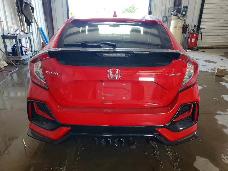 2021 Honda Civic VIN SHHFK7H41MU202338 COPART salvage auction — FRONT END, Pa - Certificate Of Salvage, sold $5,200 on 2026-07-08 (photo 6)