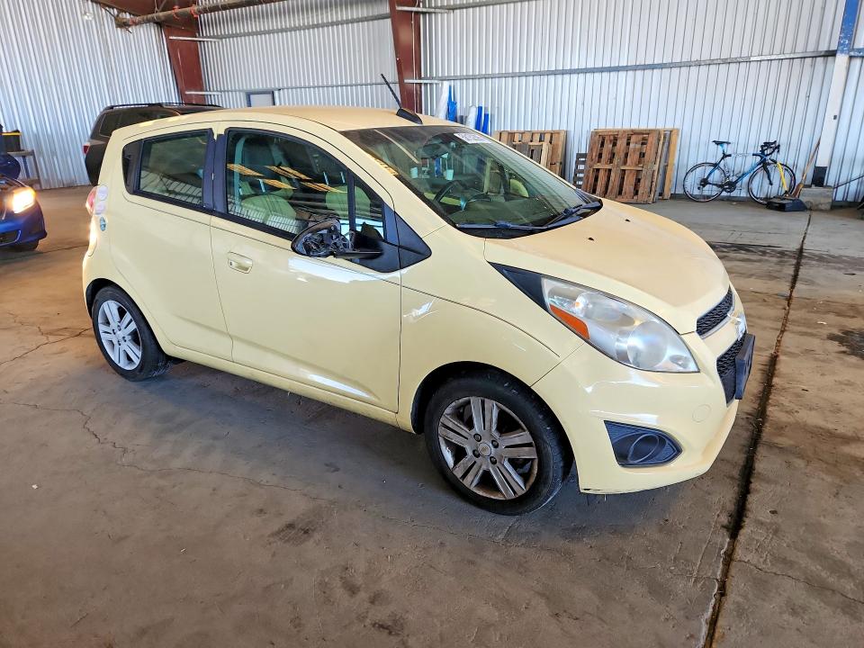 2015 Chevrolet Spark VIN KL8CB6S90FC707895 COPART salvage auction — FRONT END, Ca - Salvage Certificate, sold $475 on 2026-07-16 (photo 4)