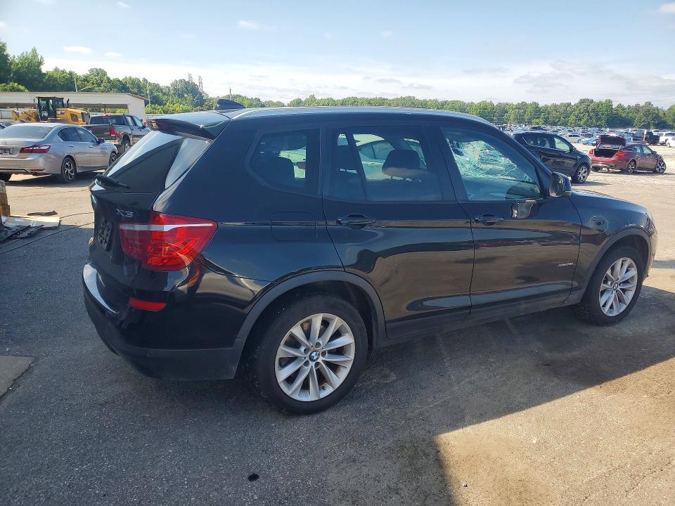 2017 BMW VIN 5UXWX9C30H0W68178 COPART salvage auction — FRONT END, TN - SALVAGE CERTIFICATE, sold $3,400 on 2026-07-02 (photo 3)