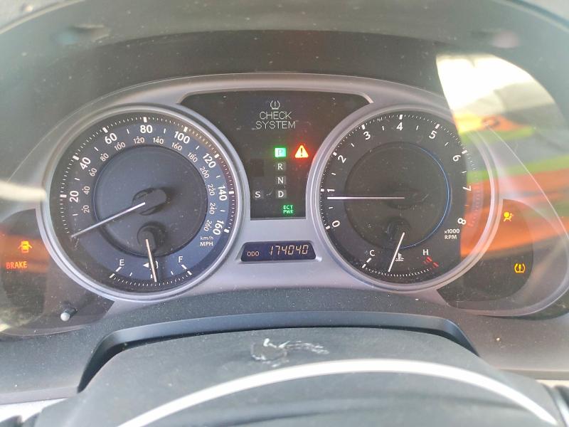2007 Lexus Is 250 VIN JTHBK262372030906 COPART salvage auction — FRONT END, Ca - Salvage Certificate, sold $150 on 2026-07-02 (photo 9)