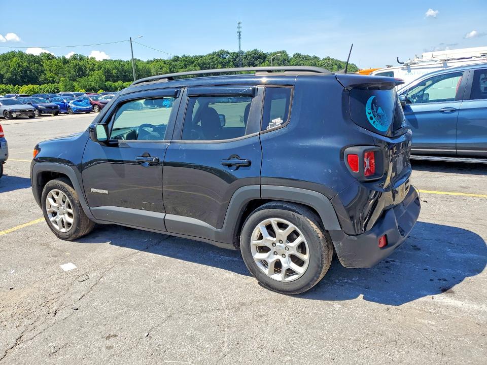 2018 Jeep Renegade VIN ZACCJABB4JPG79104 COPART salvage auction — REAR END, Ky - Cert Of Title-Salvage, sold $525 on 2026-07-13 (photo 2)