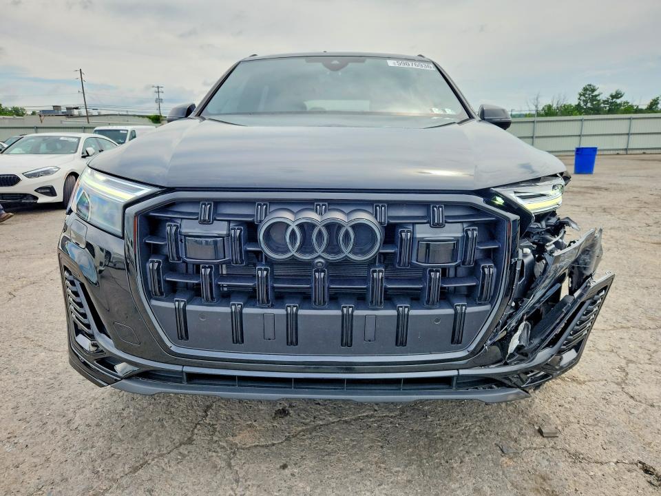 2025 Audi Q7 VIN WA1LCBF76SD003916 COPART salvage auction — FRONT END, Pa - Certificate Of Salvage, sold $27,500 on 2026-07-31 (photo 5)