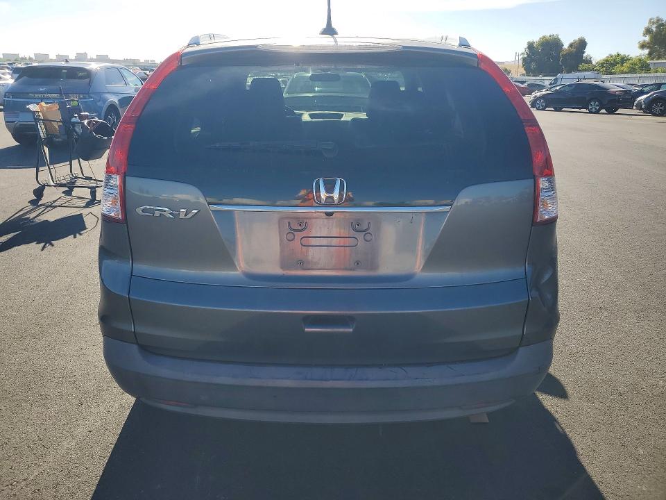 2012 Honda Cr-v VIN JHLRM3H77CC004633 COPART salvage auction — SIDE, Ca - Salvage Certificate, sold $1,050 on 2026-07-22 (photo 6)
