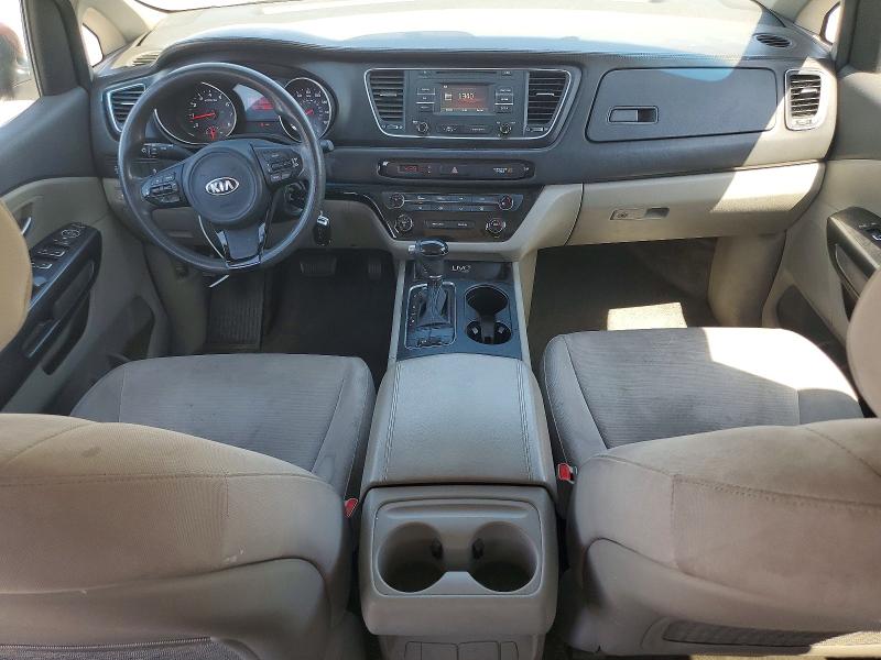 2015 Kia SEDONA VIN KNDMB5C16F6080570 COPART salvage auction — REAR END, Nv - Cert Of Title-Rebuilt Total Lo, sold $1,550 on 2026-07-08 (photo 8)