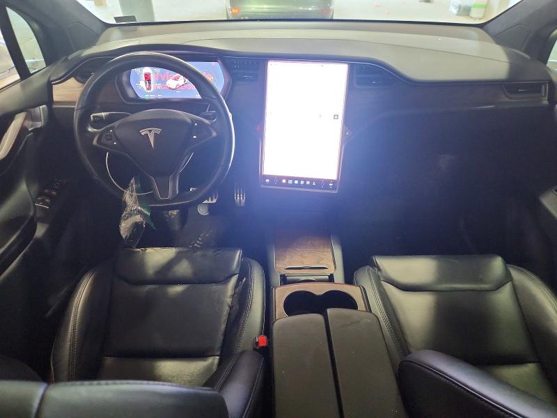 2020 Tesla Model x VIN 5YJXCDE25LF300470 COPART salvage auction — VANDALISM, Va - Cert Of Title - Salvage, sold $11,200 on 2026-08-21 (photo 8)