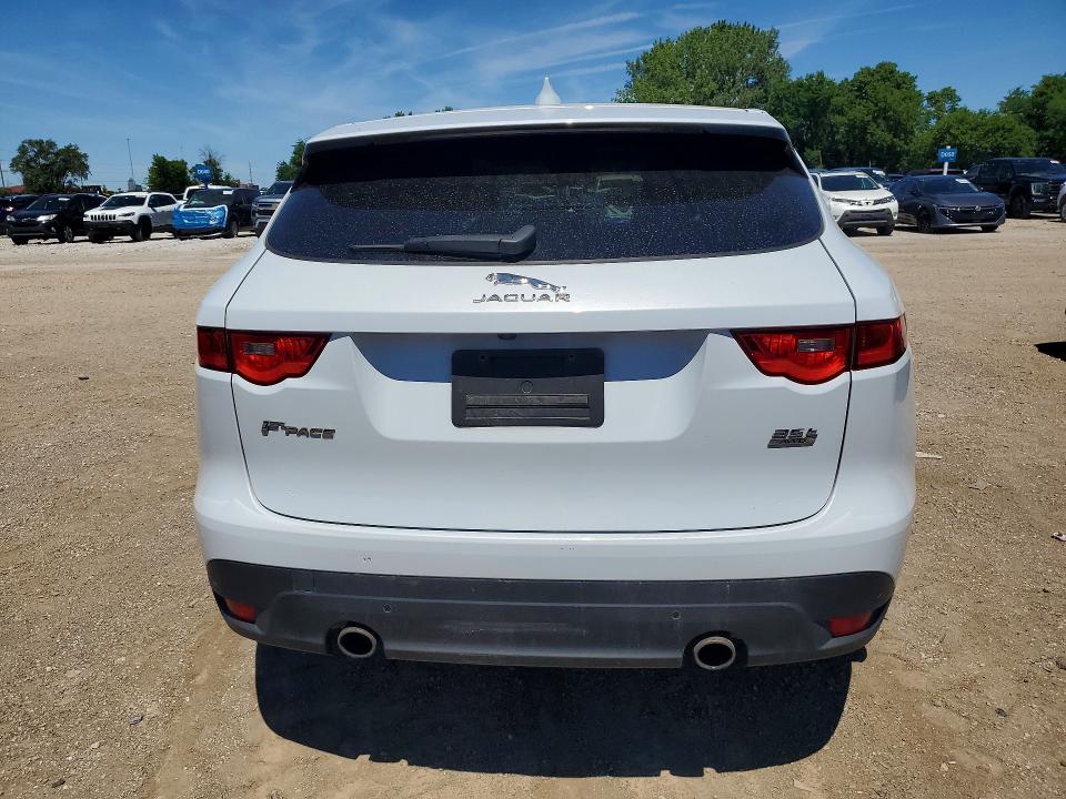 2017 Jaguar F-pace VIN SADCK2BV2HA898977 COPART salvage auction — HAIL, Ia - Salvage W/Salvage History, sold $3,550 on 2026-07-24 (photo 6)